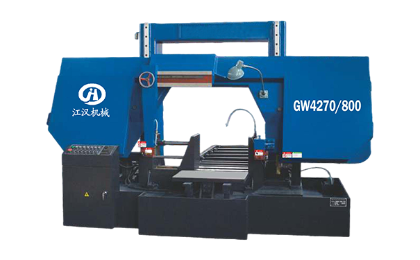 恩阳GW4270/800双柱龙门卧式带锯床
